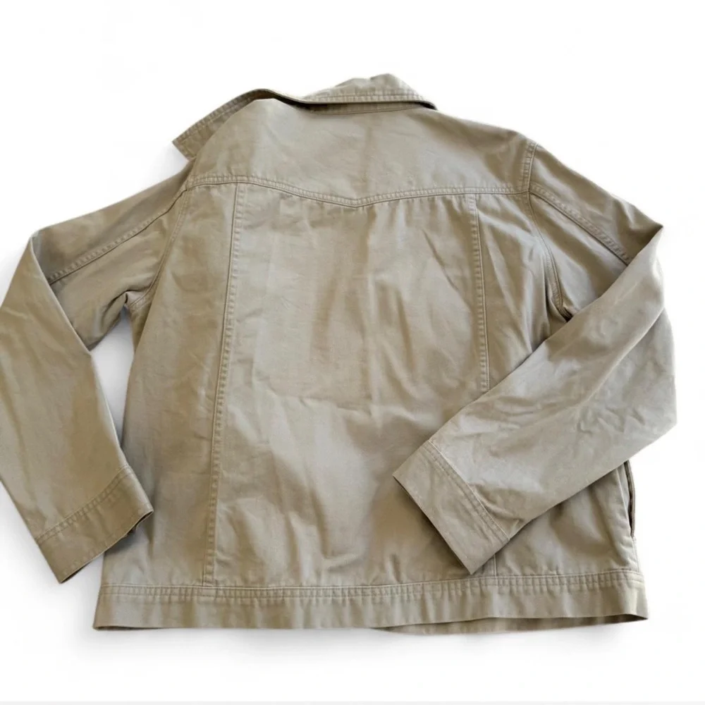 Cherokee Khaki Cotton Jacket Men’s Size L | Casual Utility Layer